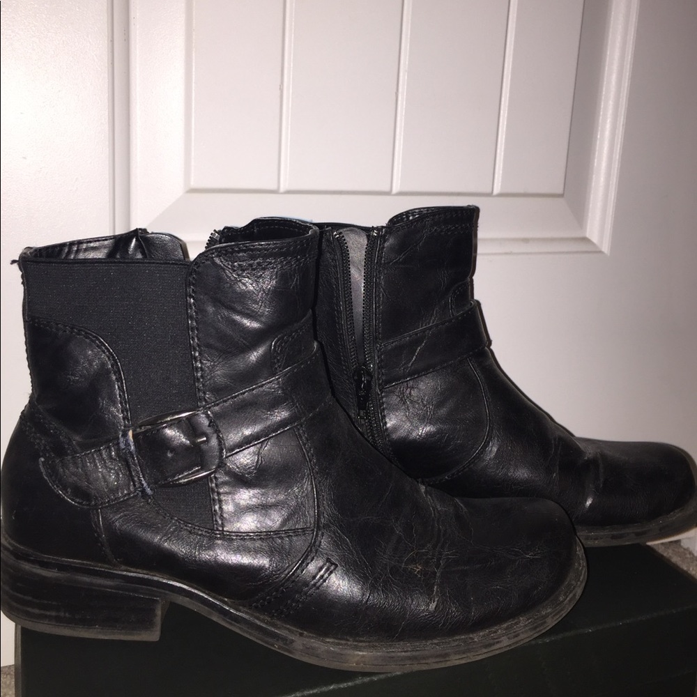Black booties